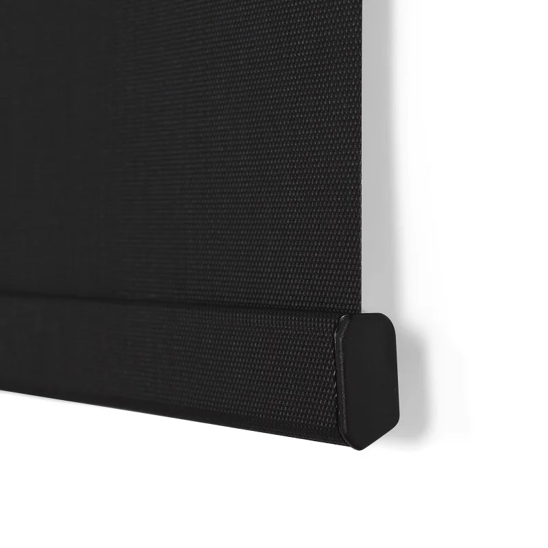 cordless solar roller sun blinds sunscreen roller blind for square head track