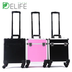 Large Capacity Cosmetic Storage Box Makeup Drawer Organizer Jewelry Nail Polish Makeup Container Desktop Sundries Storage Box la