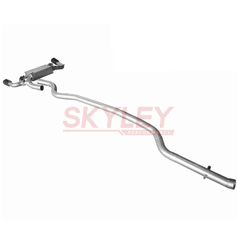 Выхлопная труба SKYLEY Catback 2016-2023 с регулируемым клапаном 304 из нержавеющей стали для Bmw B58 F30 340/340i F36 440/440i 3 0 t