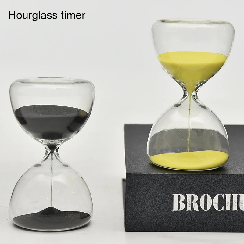 5 minutes glass hourglass timer round small hourglass creative gift home hourglass ornament factory wholesale