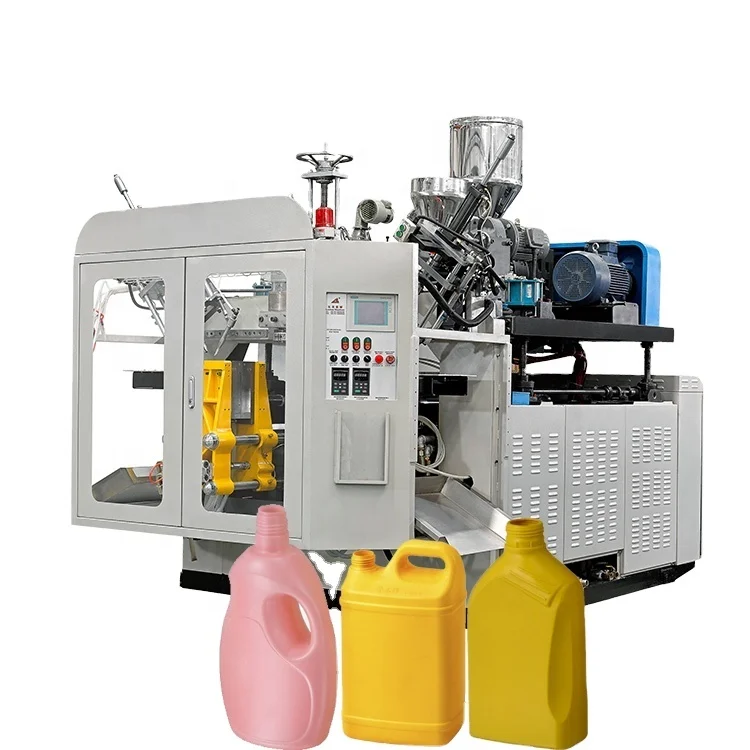 Good price high speed making large size automatic blow moulding PP PE detergent plastic bottle blowing machine