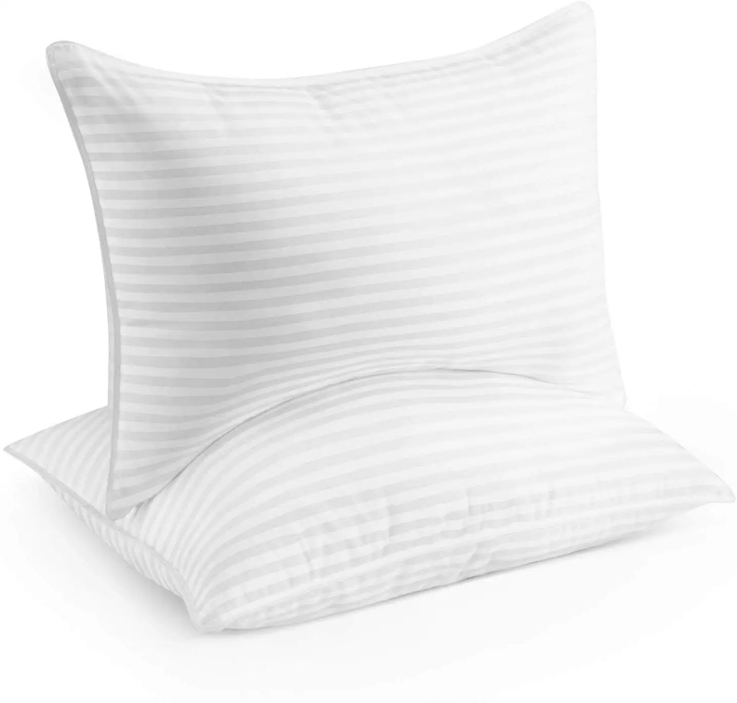 
Hotel Collection Set of 2 - Soft Allergy Friendly Bed Pillows for Sleeping 