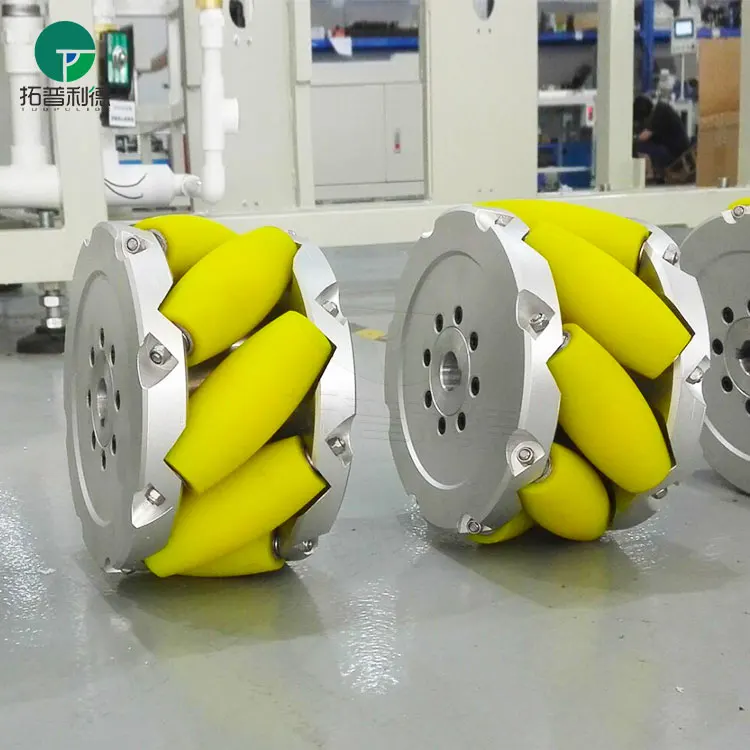 6 Inch 150mm high quality omnidirectional macanum wheel for agv robot
