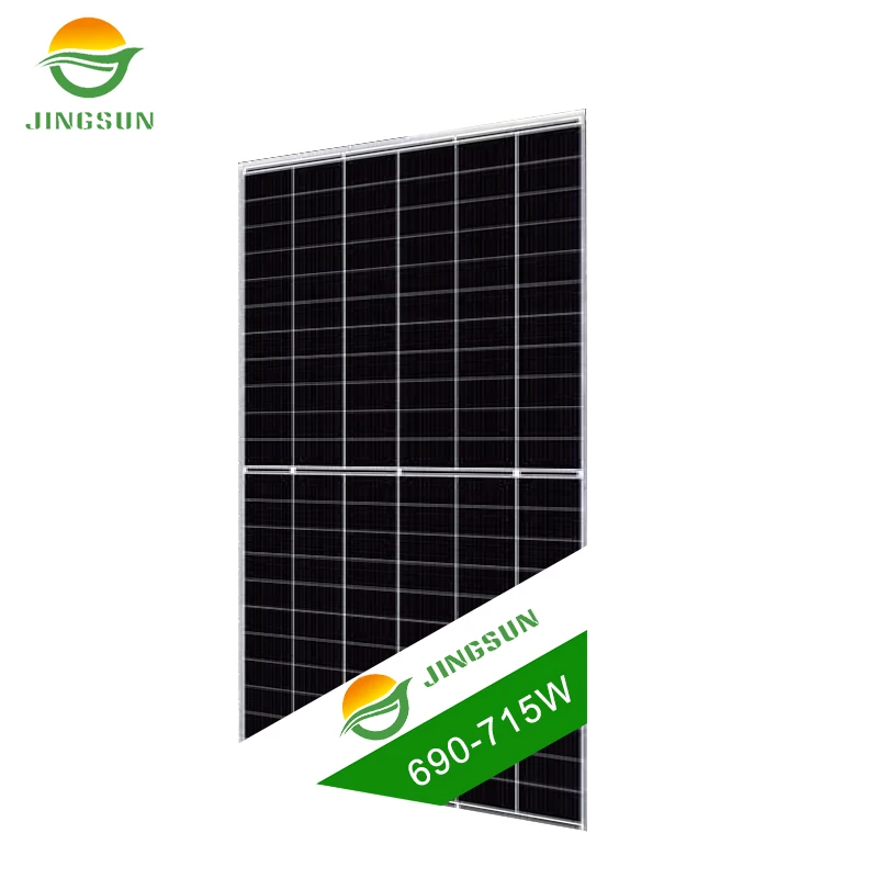 Jingsun cheap price N-type 210mm half cut 690W 695W 700W 705W  710W solar panels for home electricity