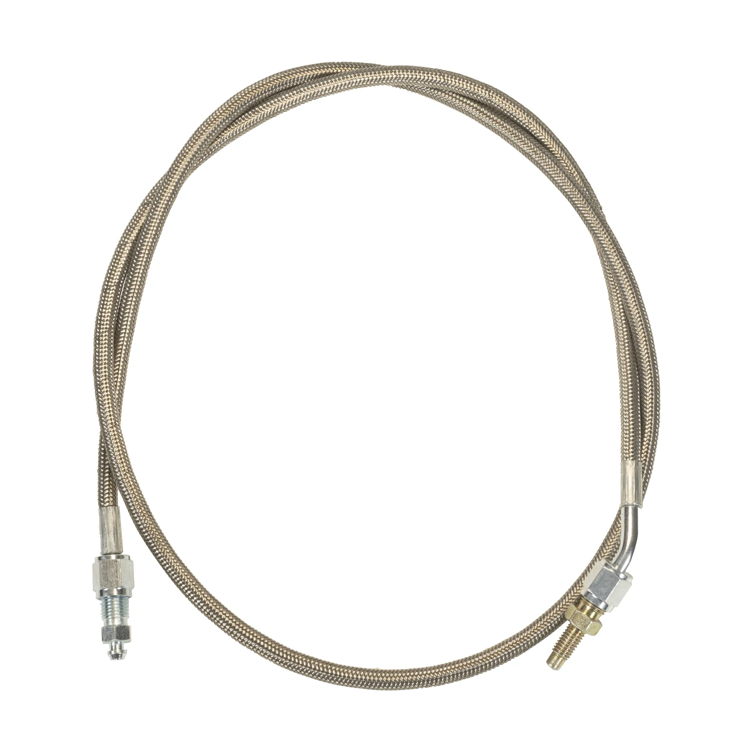 Superior SS(Stainless Steel) Braided PTFE NYLON Brake Hose 1/8 SAE J1401 DOT PU PVC Coating Customized Length Color Brake Pipe