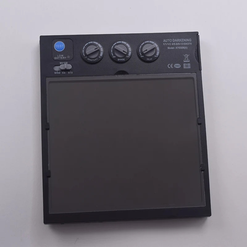 RHK Automatic Welding Helmet Large Viewing Darkening True Color Welder Mask with 4 Sensors