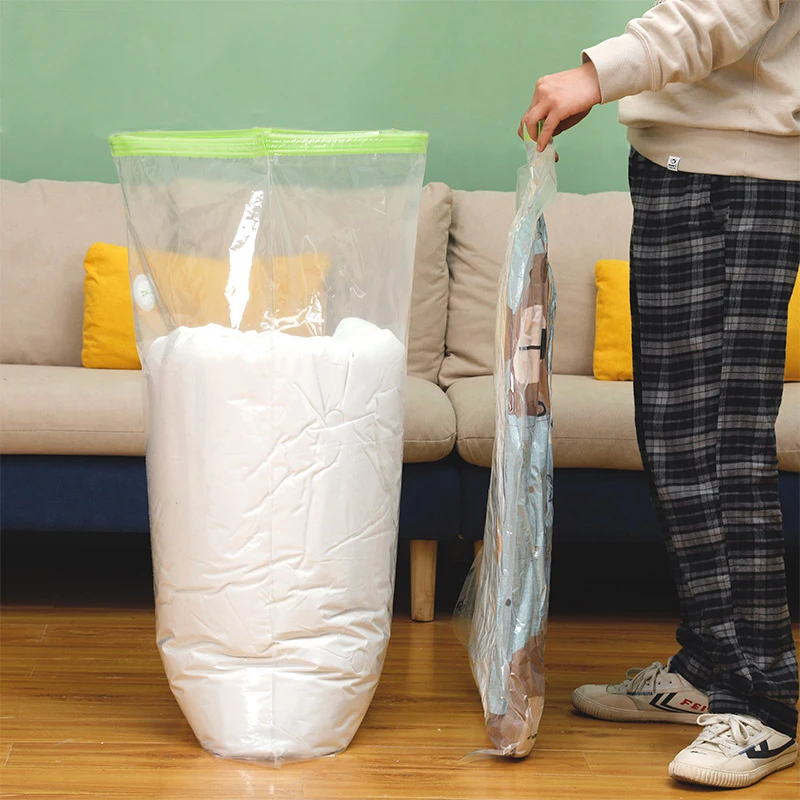Eco Friendly Vacuum Storage Bags PE Plastic Vacuum Compressed Space vacuum bag for clothes