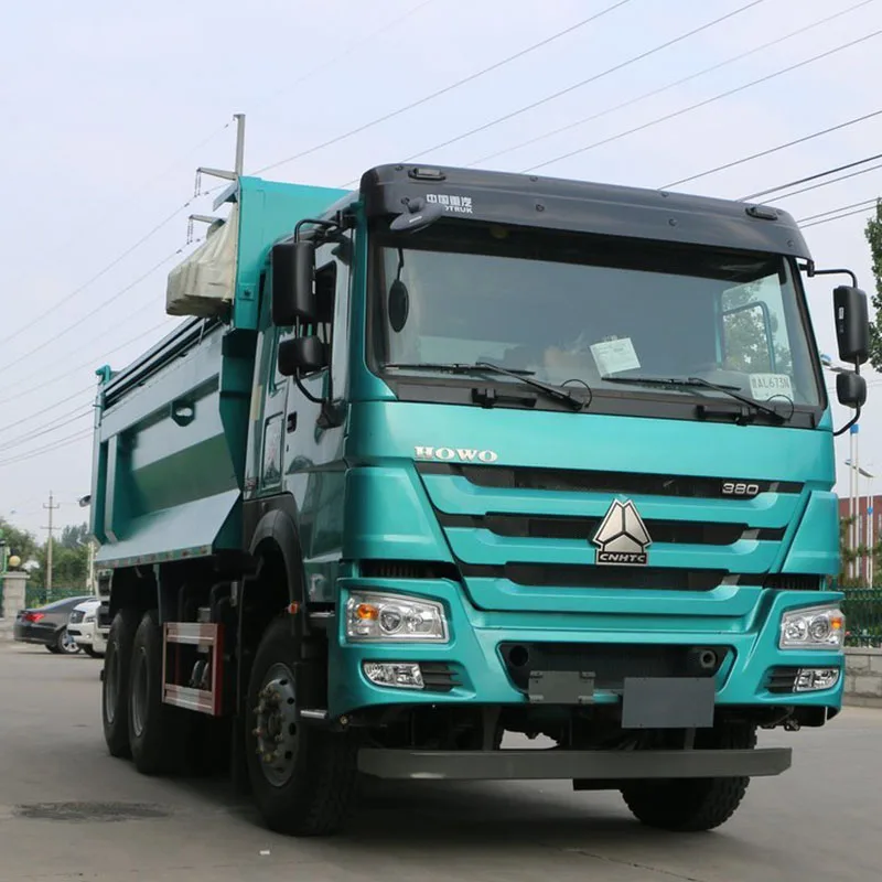 Production Visualization Service Sinotruk Howo 6x4 dump truck 10 Wheel 371hp 375hp Dump Truck Hydraulic Truck Dump For Sale
