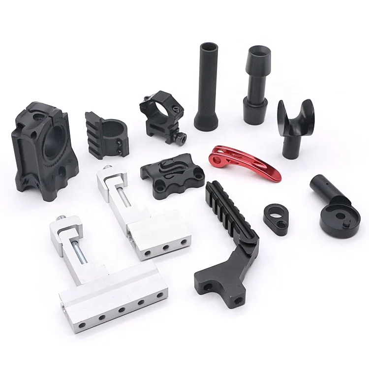 Custom CNC Machined Anodized Aluminum 3D Printing Precision CNC Spare Turning Metal Machining Milling Manufacturer Service Parts