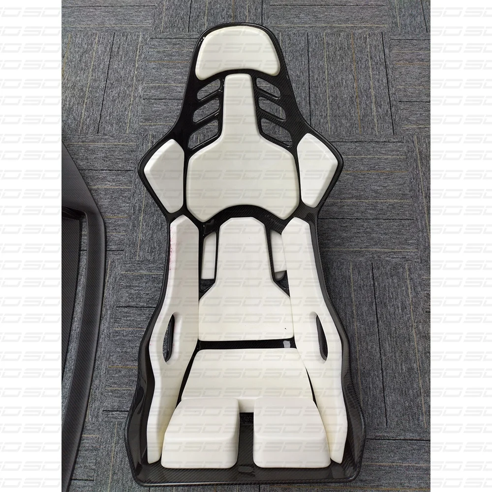 High Quality Dry carbon+alcantara Bucket Seats  Interior Seats   For all model race cars