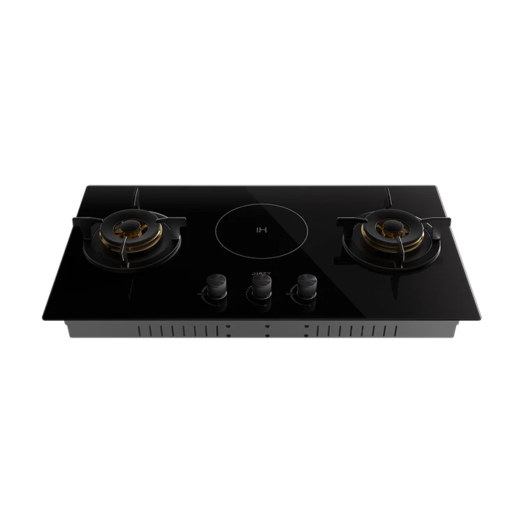 Kitchen appliance double use built in gas hob electric stove
