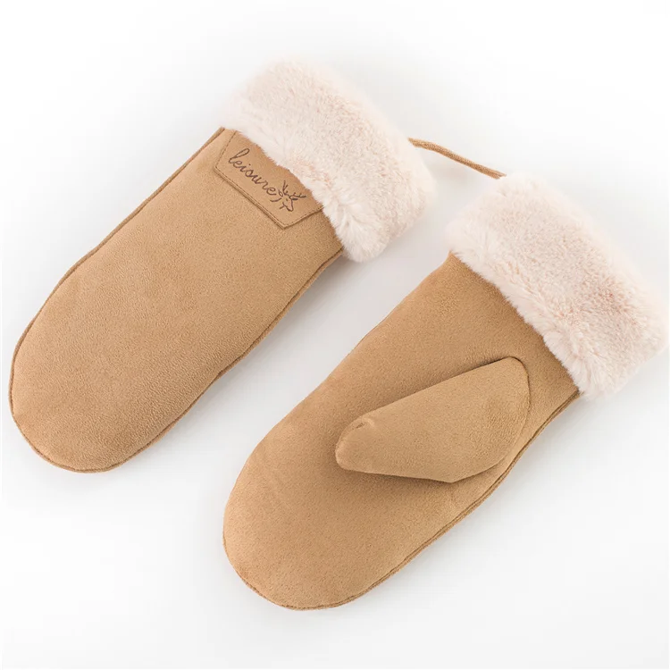 Рождественский подарок зимние теплые перчатки теплые женские зимние варежки на заказ