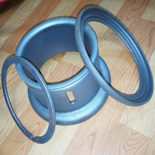 Forklift Truck Wheels 4.33-8 Split Wheel Rims 3 parts electric forklift wheel rim