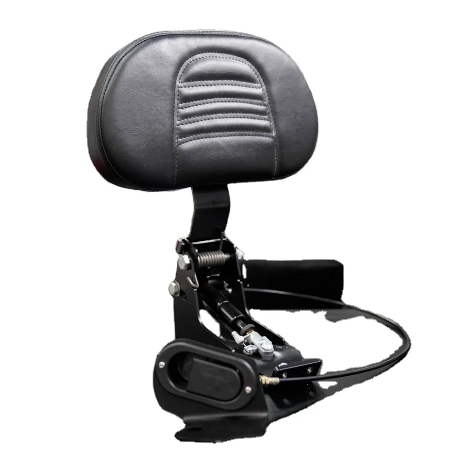 Motorcycle Touring Rider Driver Hydraulic Backrest Street Electra Glide Road King hydraulic driver backrest for harley touring