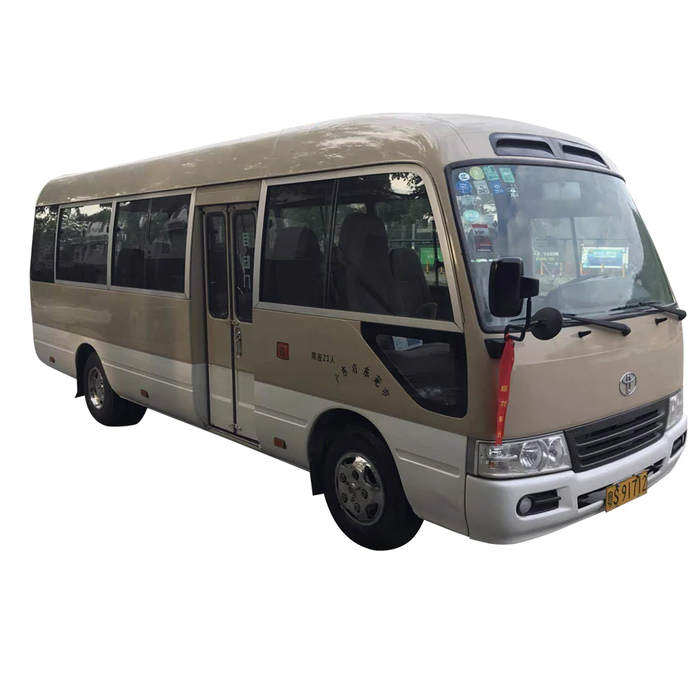 Good condition 2TR engine original Toyotai Used coasters with left hand drive for sale