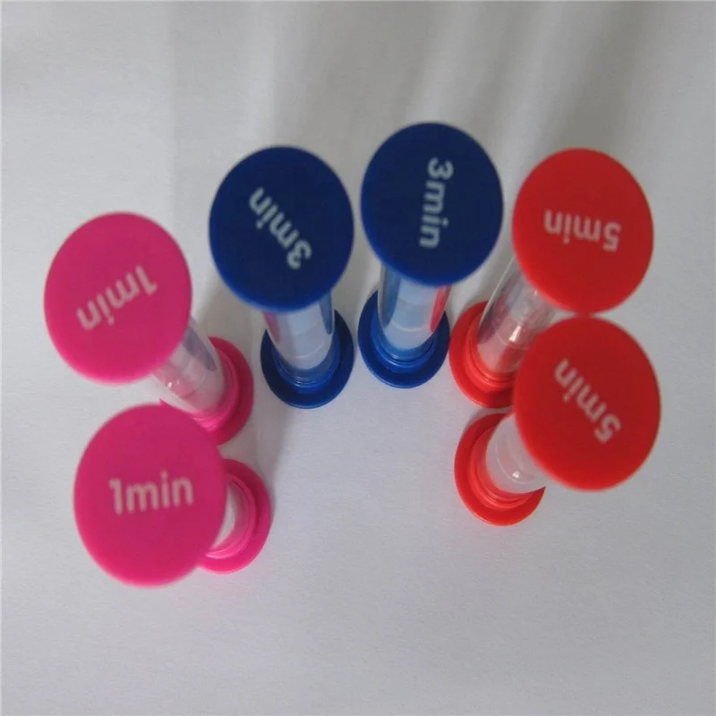 hourglass silver toy colourful sandglass 30s timer for board game sand timer customized