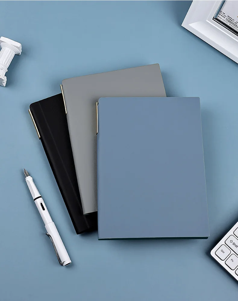 Customized Logo Spot Wholesale Business With Pen A5 Notebook Customized Office Student Diary B5 Notepad A6 Memorandum