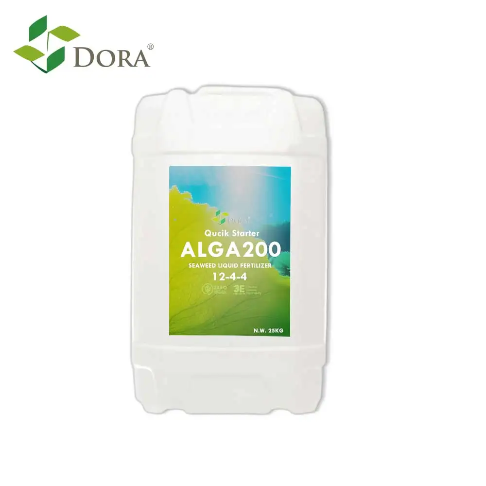 Dora Alga200 Compound Fertilizer NPK 12-4-4 Seaweed Composition Fertilizer Improve Seedling Vigor