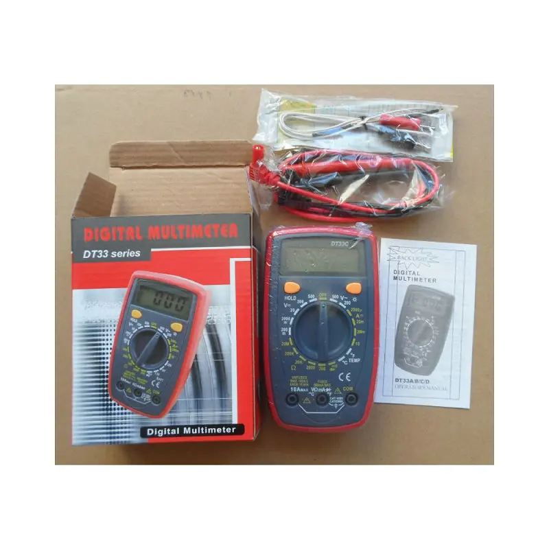 Chinese manufacturer multimeter LCD multimeter micro ammeter, multimeter digital meter