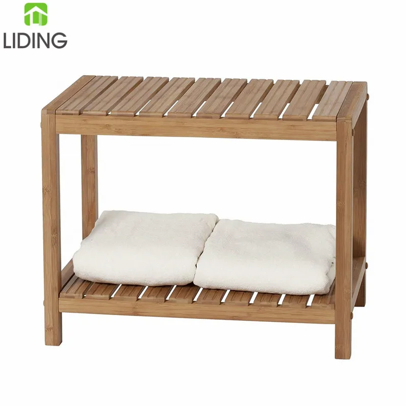 Bamboo Spa Bench Bath Shower Bench