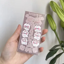 Korean INS Cute Cartoon Sticker Diary Cell Phone Decoration Sticker