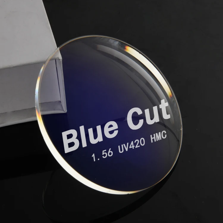 Wholesale 1.56 Lens Single Vision Blue Cut Optical Lens Eyeglasses Lenses Anti Blue Lenses