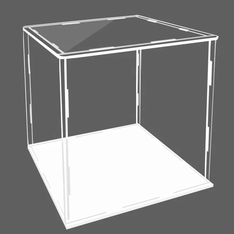 Acrylic Display Box Exhibition Uv Blocking Dustproof Resistant Custom Modern Showcase for Figures Car Model Collection