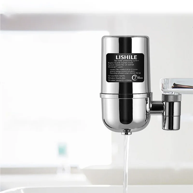 
Моющийся керамический Перколятор, миниатюрный фильтр для воды, удаление ржавчины и бактерий, Сменный фильтр, очиститель для крана, кухонный кран 
