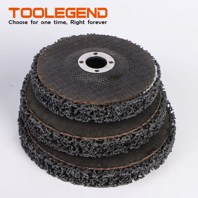 Clean strip disc for Rust Paint Removal Blue 2 inch 20mm Silicon Carbide Stripping Disc
