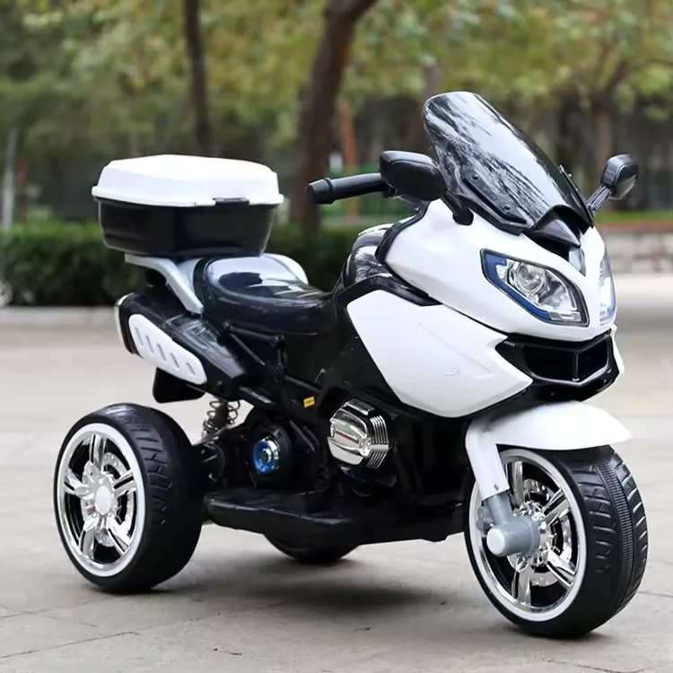 Wholesale Unisex Baby Electric Motorcycle Toy New Design Cheap Plastic Tractor 6V Battery Powered Motorbike Kids 2-12 Years Old