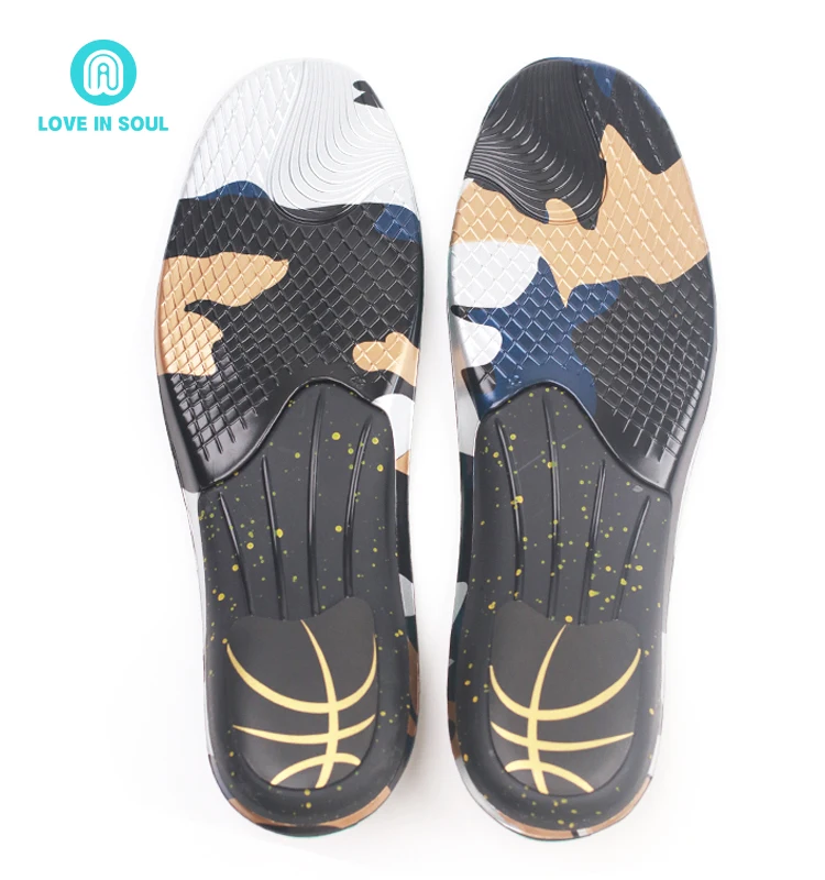 Foot Pads Sport Podiatry Orthotics Insole Unisex Sport Shoe Insole PU Arch Support Sports Shoe Insole