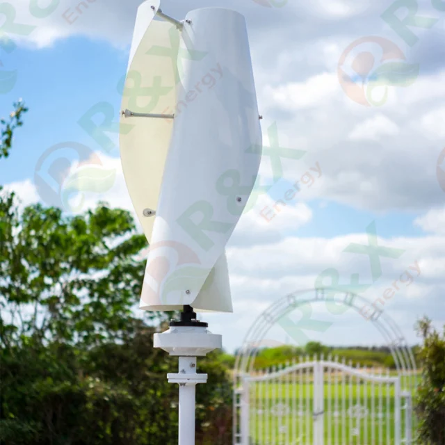 3KW 5KW 10KW Home Application Vertical Wind Turbine Generator System Power Generation Windmill