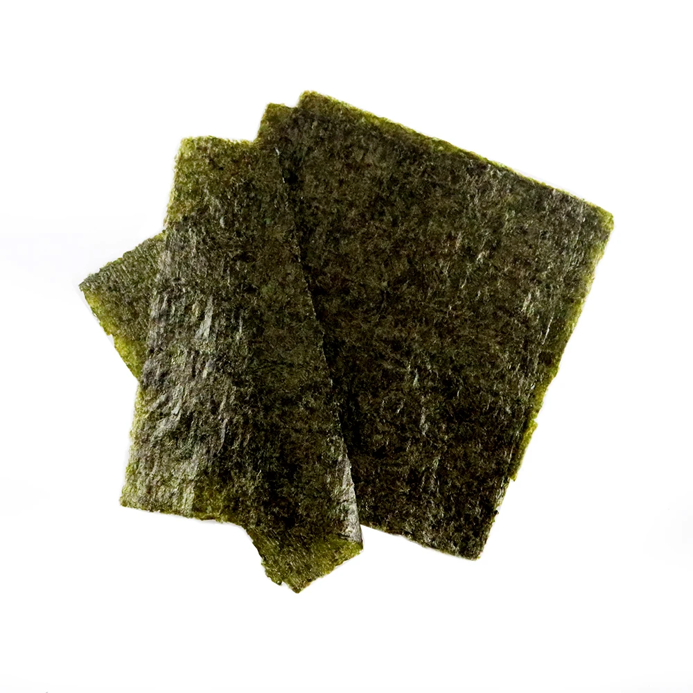 Yaki sushi nori  / roasted seaweed / dark green