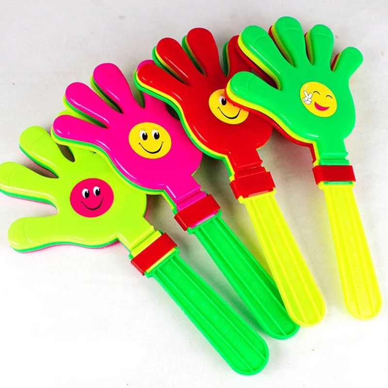 Custom New Design Eco-Friendly Hand Clapper PP Noise Maker Horn Toy for Boy & Girl Parties Hot Sale