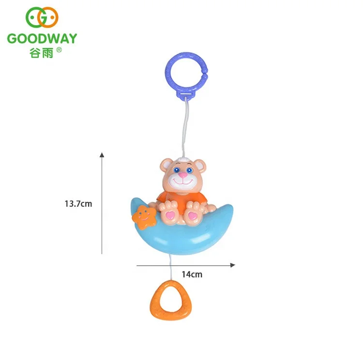 
High Quality Nontoxic Cute Soothing Series Baby Toy for Infant Funny Pull Bell 