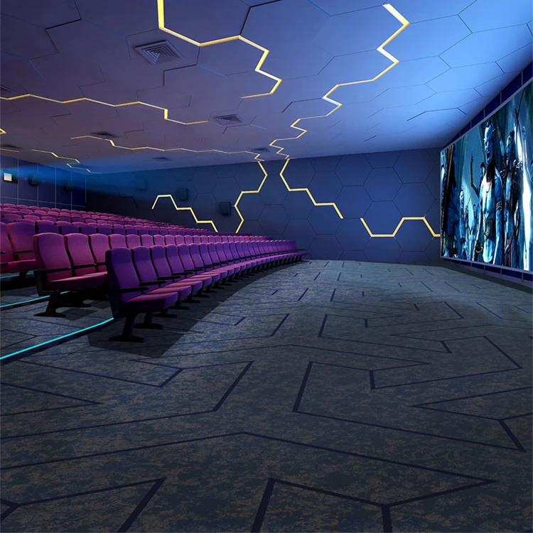 
Commercial flame retardant hallway corridor cinema movie hall theater wall to wall carpet 