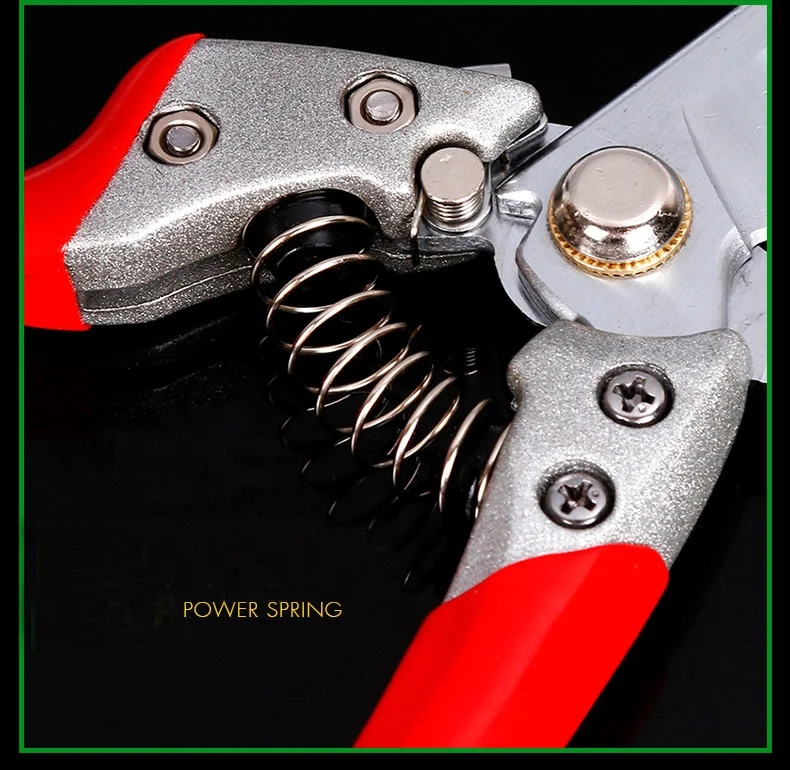 8 Inch Deluxe Tree Branch Cutting Tools Bypass Pruner Scissors Garden Pruning Shear