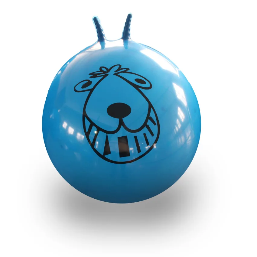 Animal PVC Hopping Bouncy Ball With Handles Sit Bounce playing Jump For Kids Ages