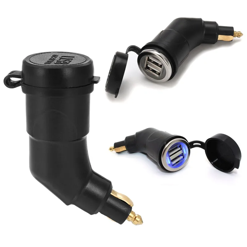 Rainproof 5V 3.3A motorcycle charger for mobile phones navigator GPS