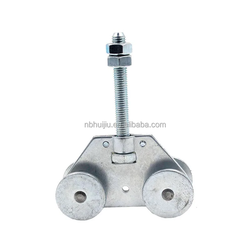 Household outdoor hanging wheel pulley is used for sliding door sliding window surface galvanized rail guide rail door