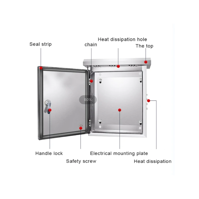 Distribution Cabinet Electrical Panel sheet metal fabrication For Distribution System Electrical Cabinet Combiner Box