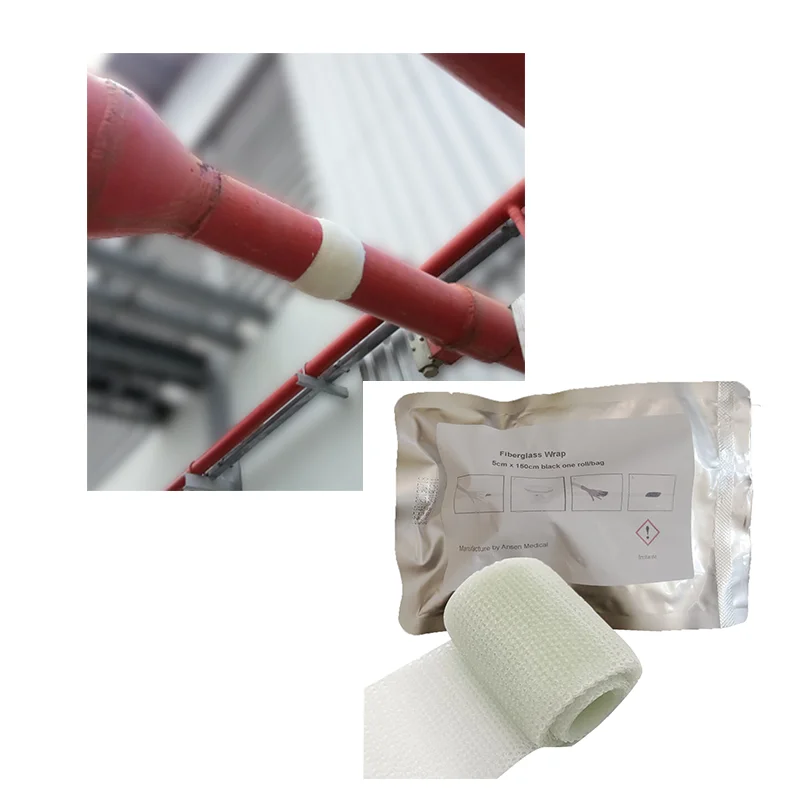 Self Fusing Silicone Tape Repair Bandage Water Activated Pipe Repair Bandage Tape Steel Putty