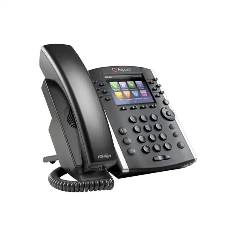 Polycom VVX 401 and 411 Business Media Phones 12-LINE VOIP CORDLESS PHONE