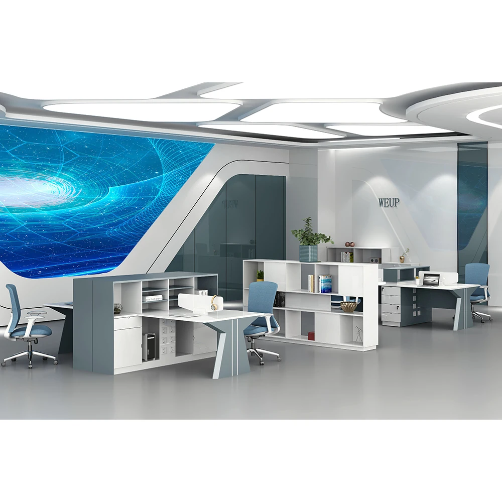 New modern design standard size modular partitions workstation office cubicle furniture