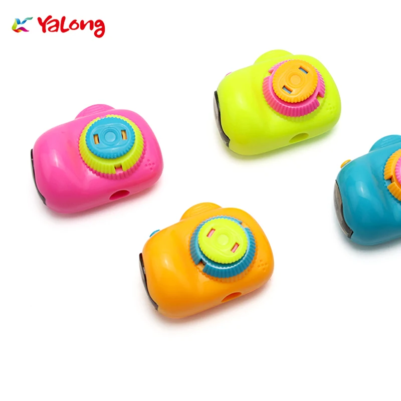 YL191695 yalong pencil sharpener camera design sharpener for kids