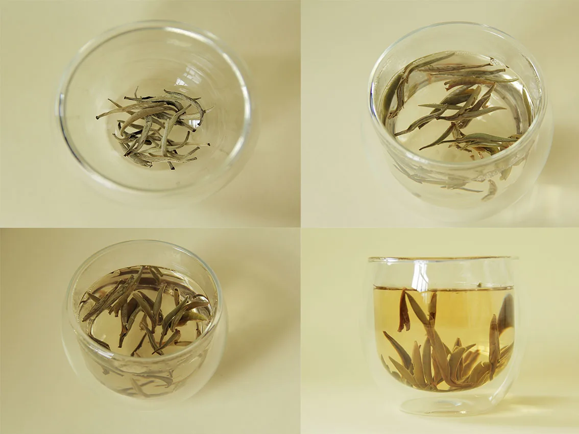 vital refined chinese green tea from greenfield Yin Zhen Silver Needle white chinese tea