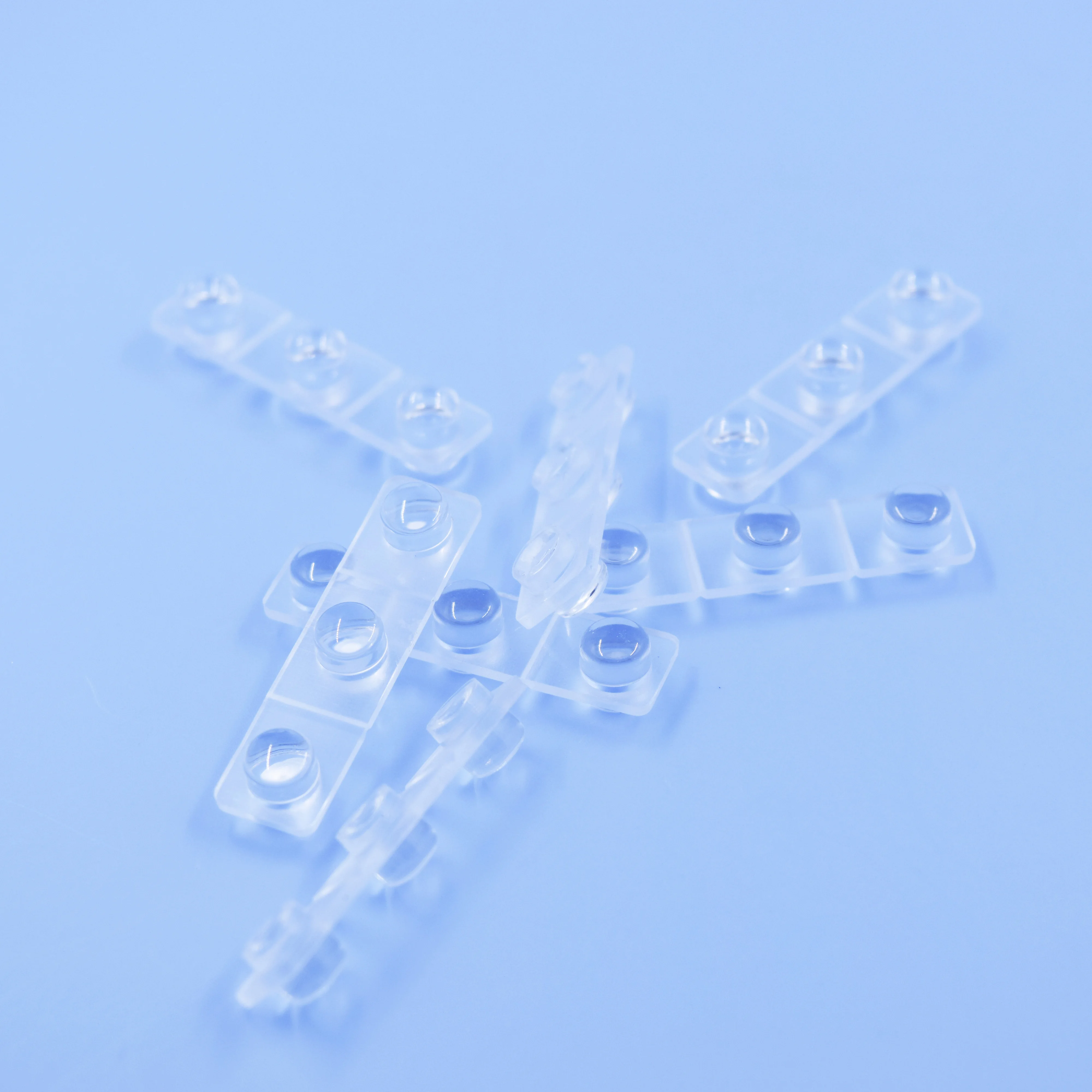 Заводской продавец, прозрачная пластиковая светодиодная направляющая трубка из поликарбоната