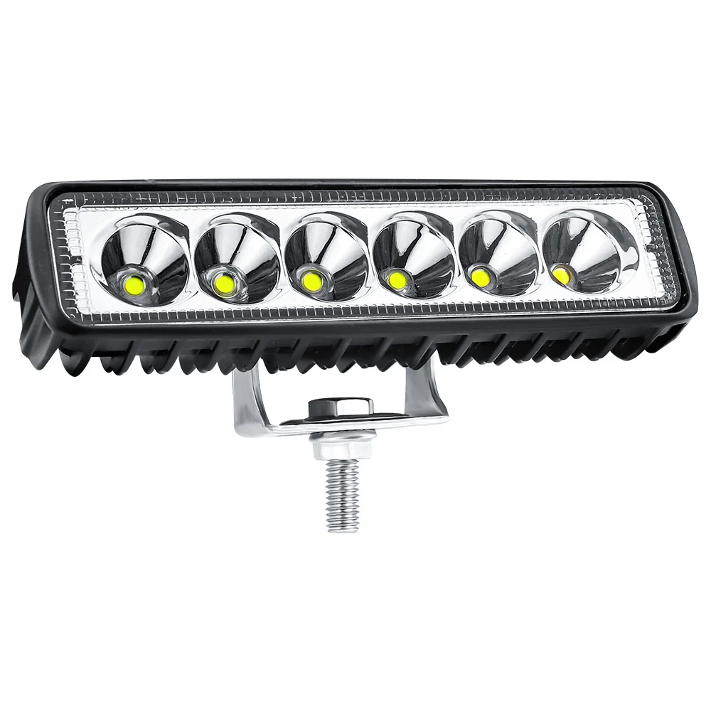 6 inch Led Light Bar Offroad Spot 18W Bar Led Working Lights Beams Car Accessories for Truck ATV 4x4 SUV car led Work Light