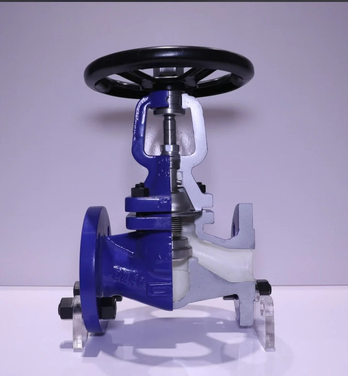 High Quality DN25 Stainless Steel Flange Globe Valve with Bellow Seal Factory Low-Priced Manual Power OEM Customizable