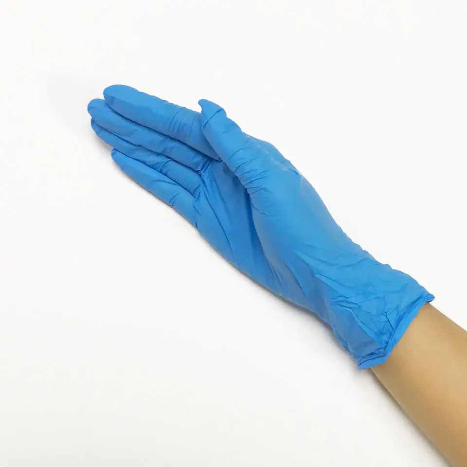 Powdered and powder free Disposable latex examination glovees malaysia manufacturer with ISO,CE certificates